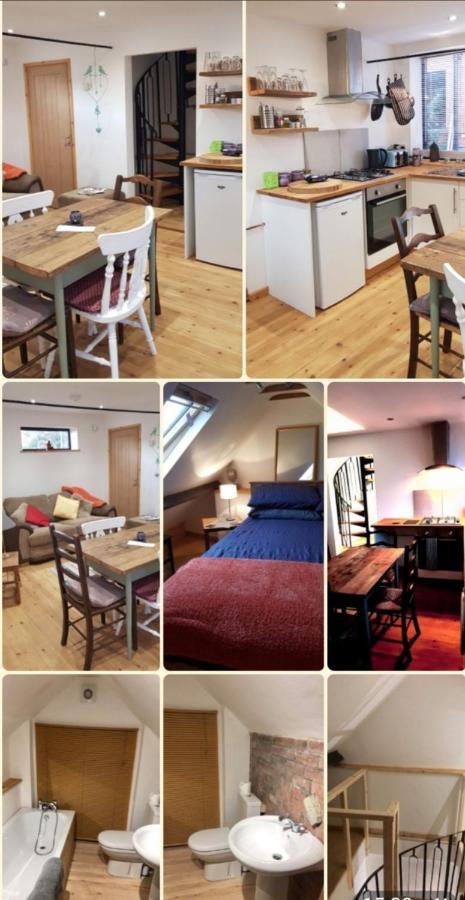 The Hayloft Villa Glastonbury Eksteriør bilde